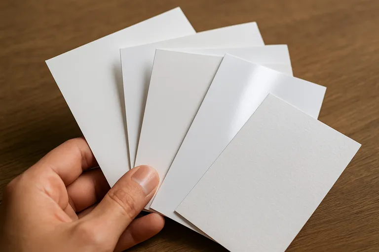 Papiersoorten en hun invloed op de uitstraling