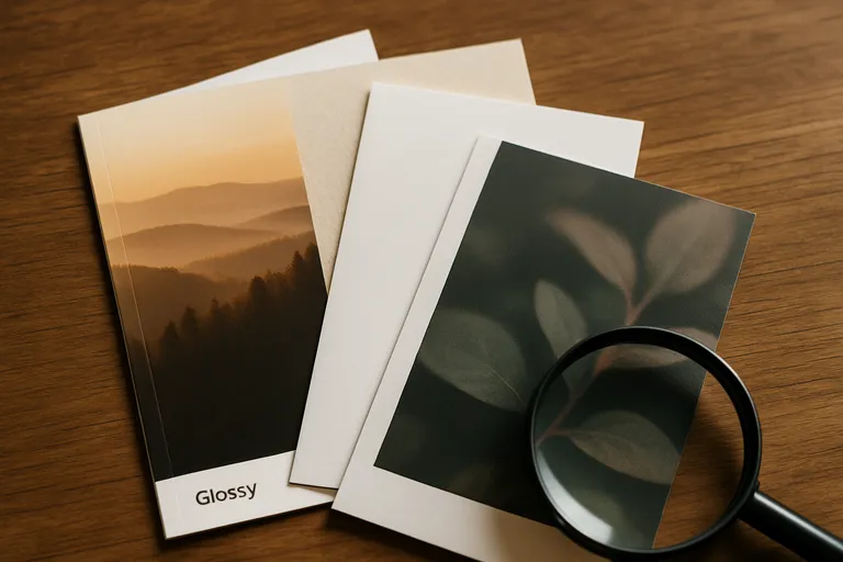 Papiersoorten en hun invloed op de uitstraling